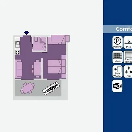 Enjoy Our Modern In Spiggia 公寓 *